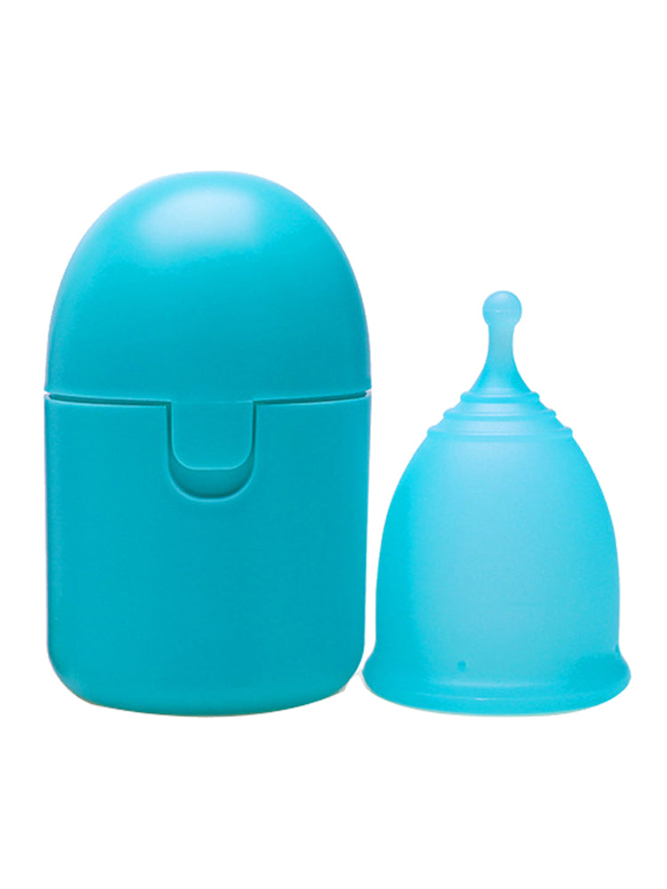 Reusable silicone menstrual cups