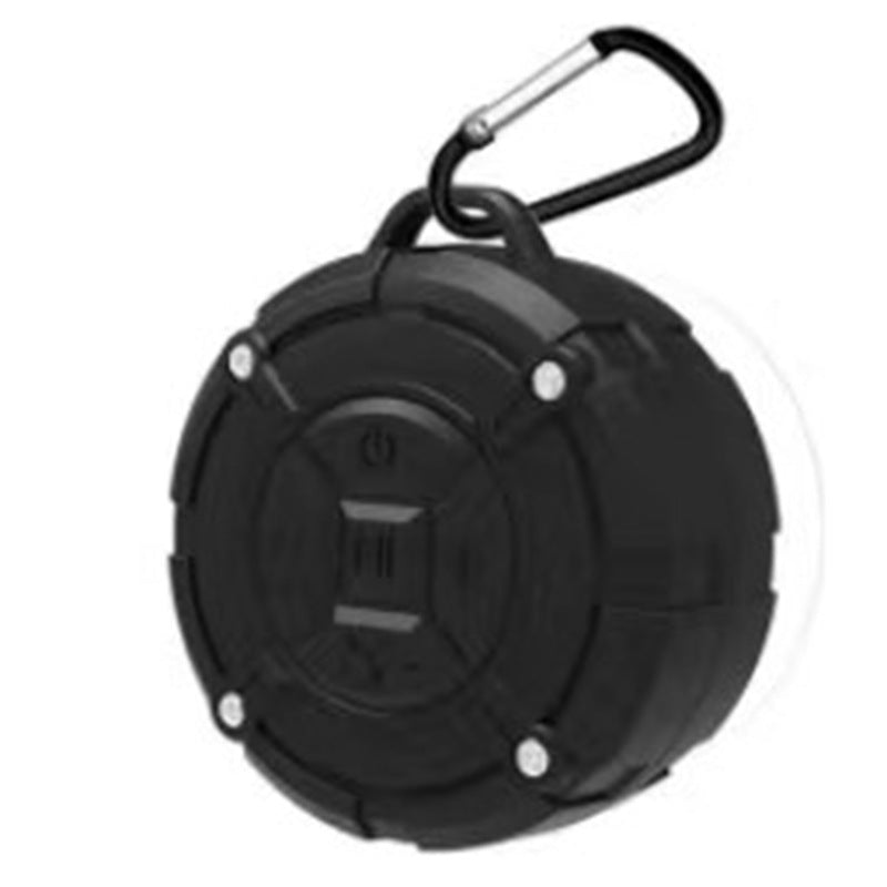 Waterproof Bluetooth Speaker with Suction Cup and Hook