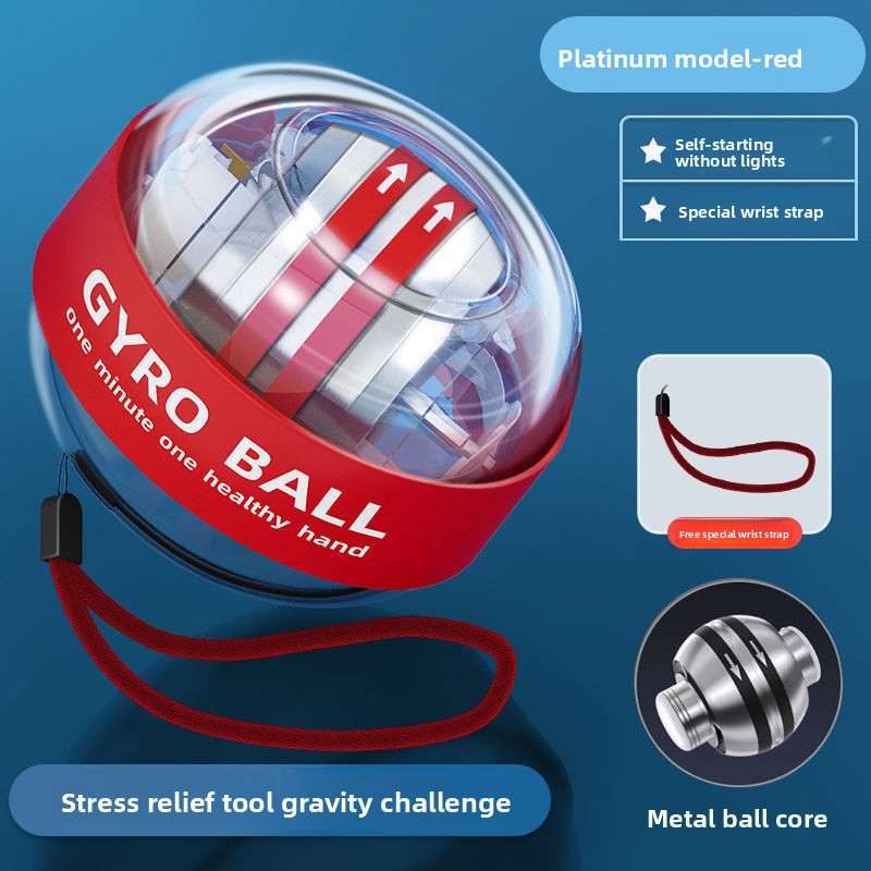 Magnetic Luminous Self-Starting Wrist Grip Ball for Fitness
