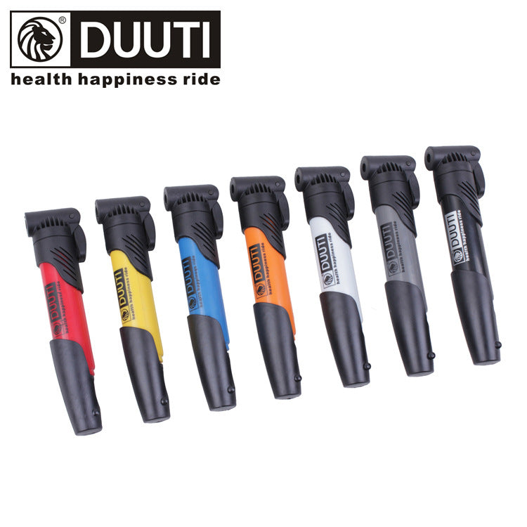 Mini hand pump for mountain bikes