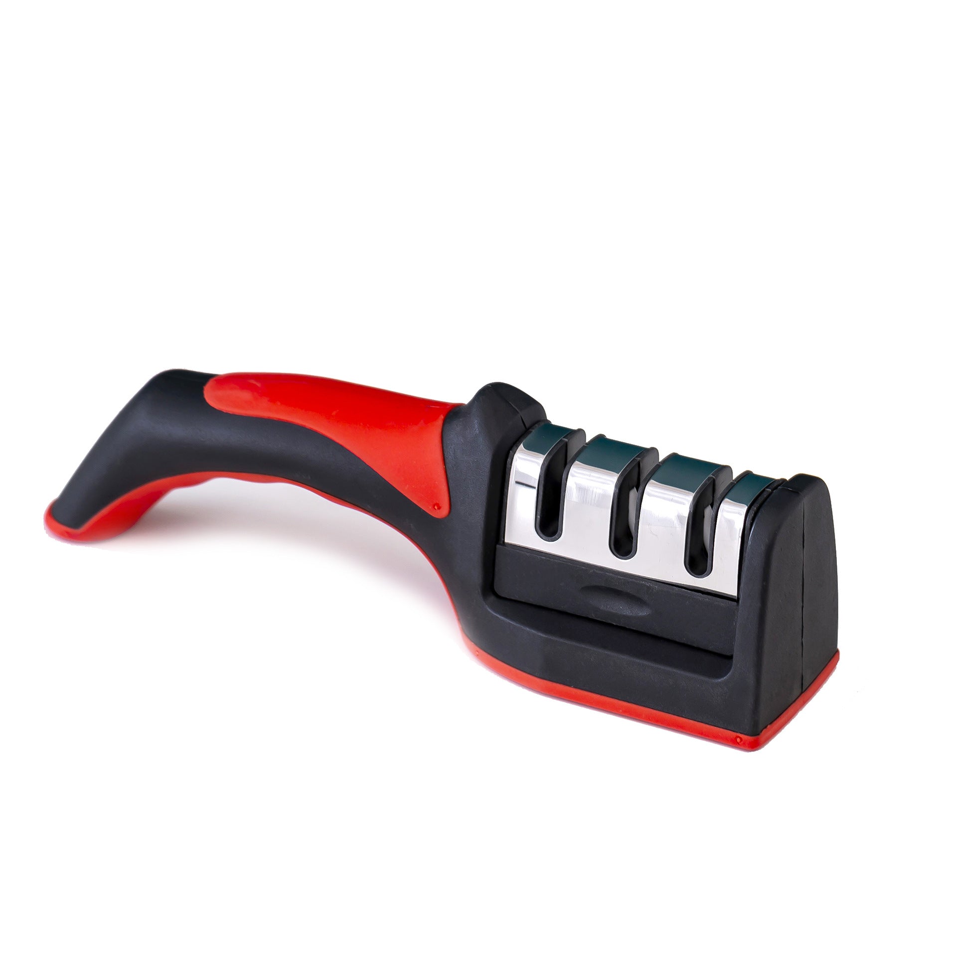 Kitchen 3-section knife sharpener