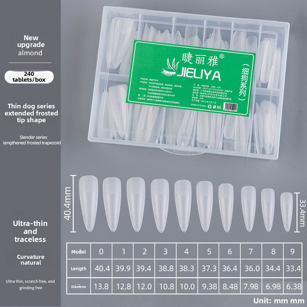 Full and half dual-purpose nail pads