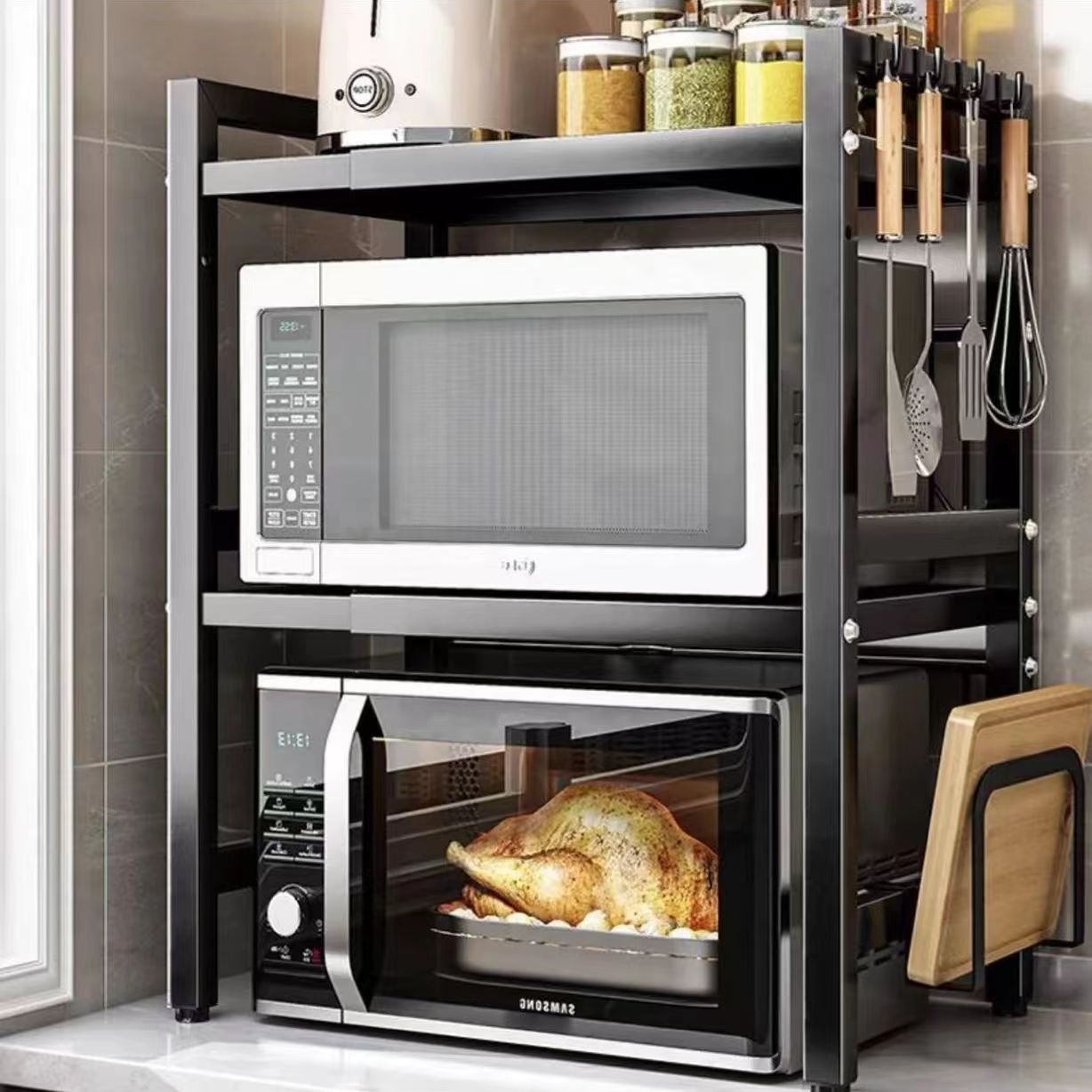 Retractable Kitchen Storage Rack