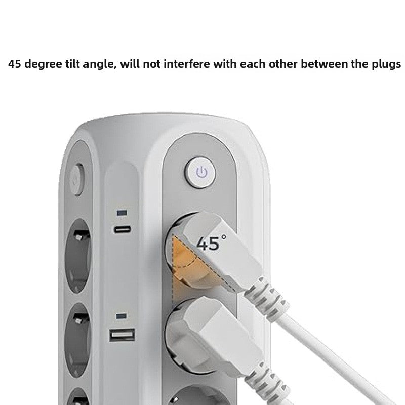 Multi-functional multi-hole wiring socket