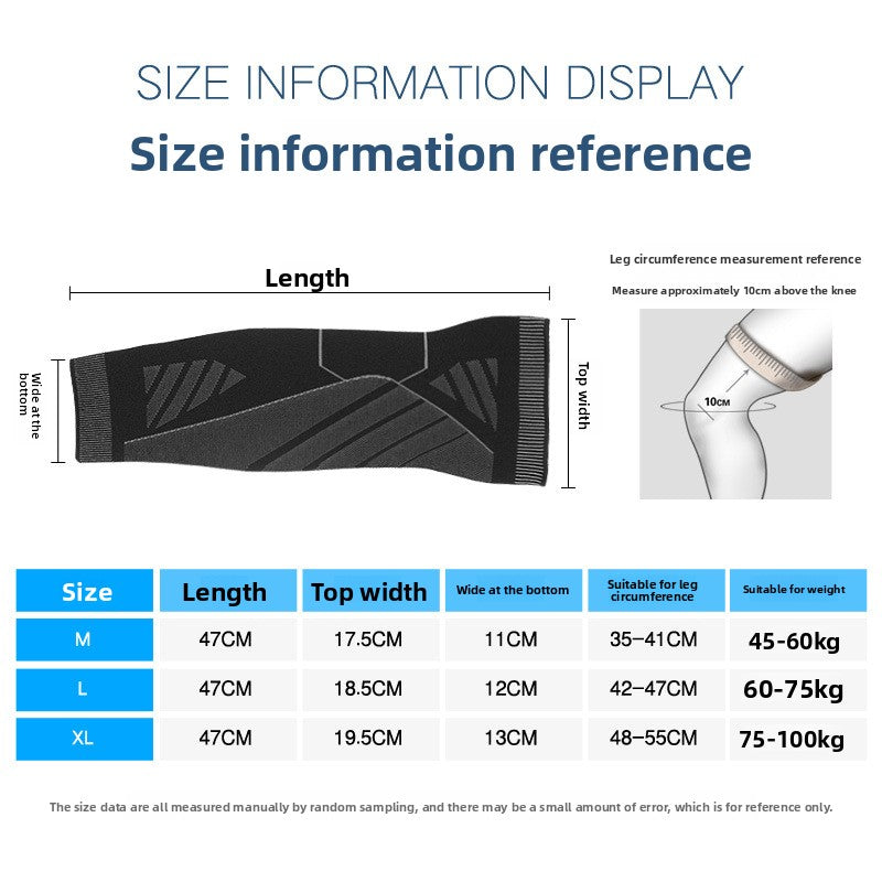 Compression Sports Leg Guards for Running and Cycling