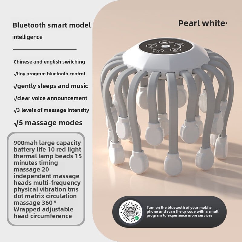 Electric head massager, massage device