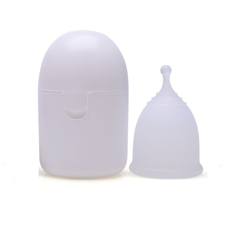 Reusable silicone menstrual cups