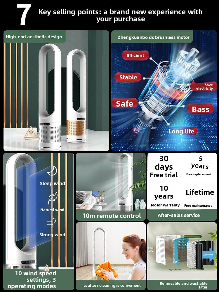 Bladeless Fan for Home Use