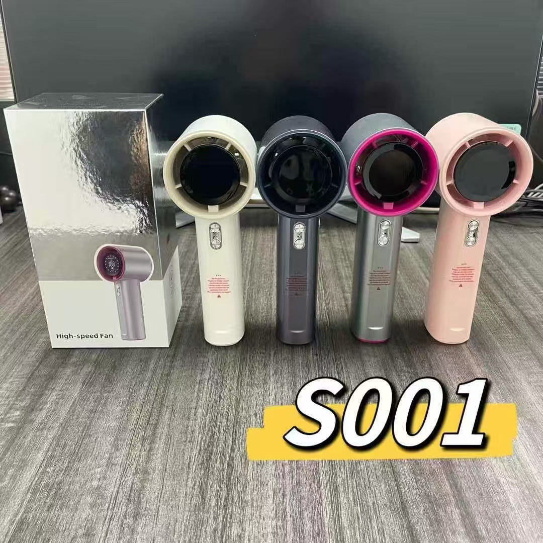 100-Speed USB Rechargeable Handheld Fan
