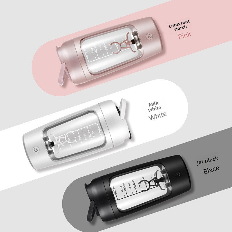 Fully automatic mixing cup with charging function