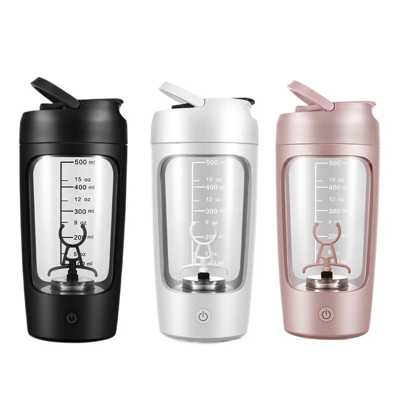 Fully automatic mixing cup with charging function