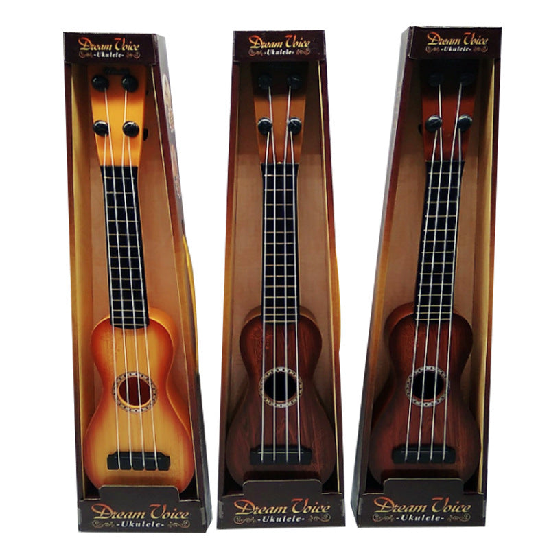 Cartoon Fruit Guitar Toys Children's Early Education Musical Instruments Ukulele Gift