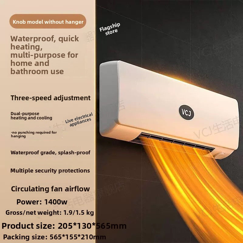 Wall mounted heater