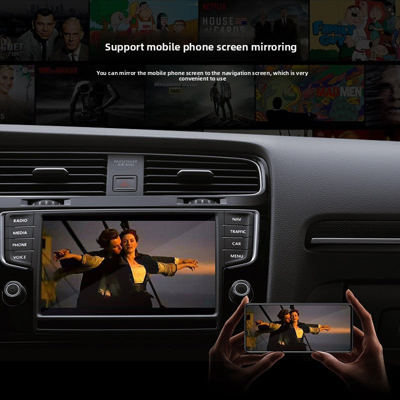 USB Dual-Line Mirror Screen