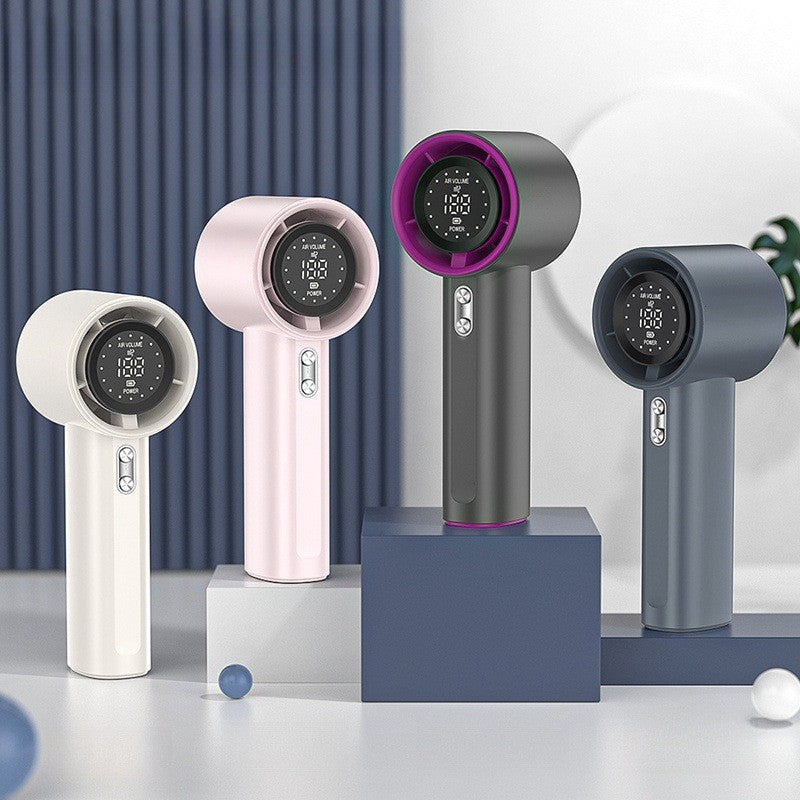 100-Speed USB Rechargeable Handheld Fan