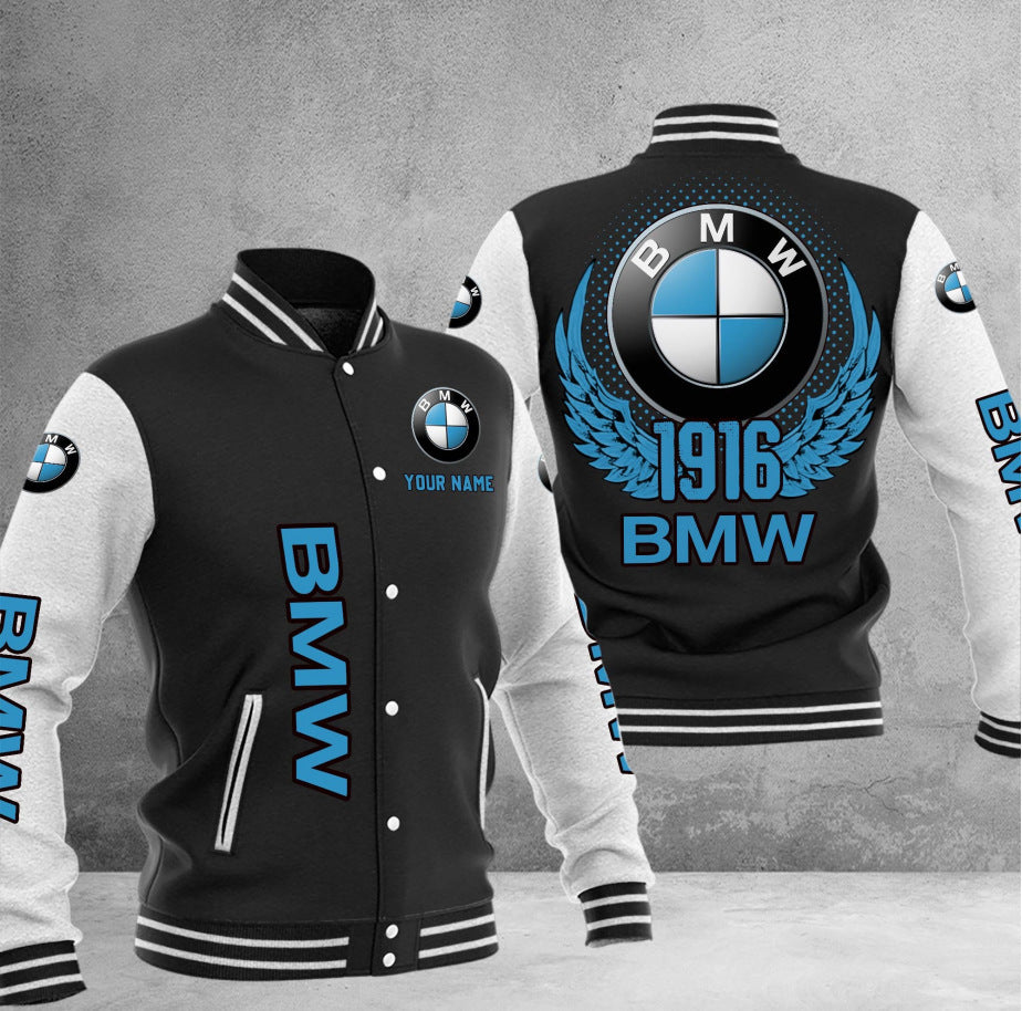 Standing collar baseball jacket