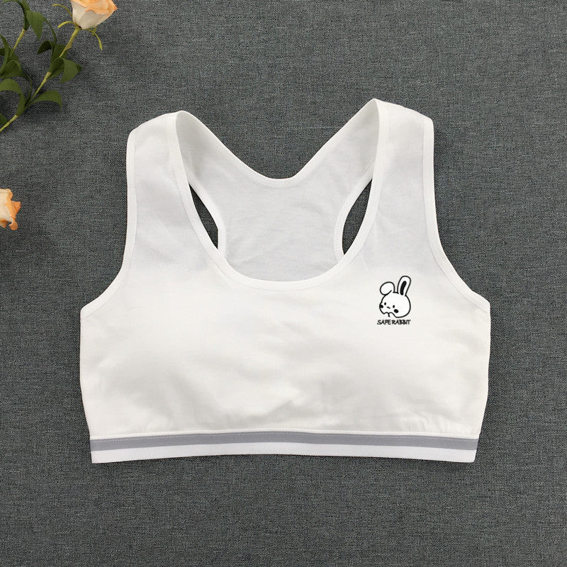 Girls' Developmental Vest Underwear Children's Chest Wrapping Junior High School Primary School Girls' Bra Small Half Clothes