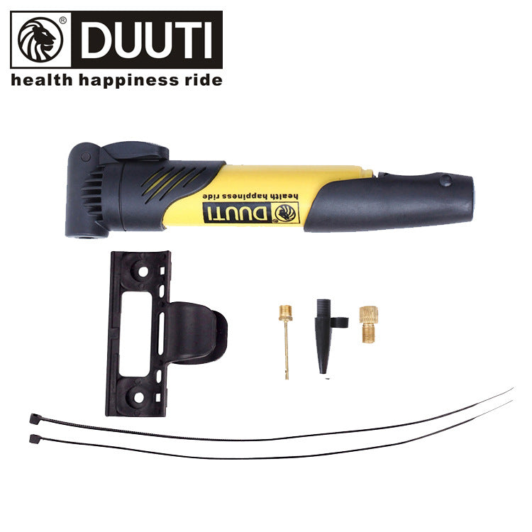 Mini hand pump for mountain bikes