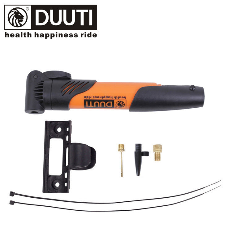 Mini hand pump for mountain bikes