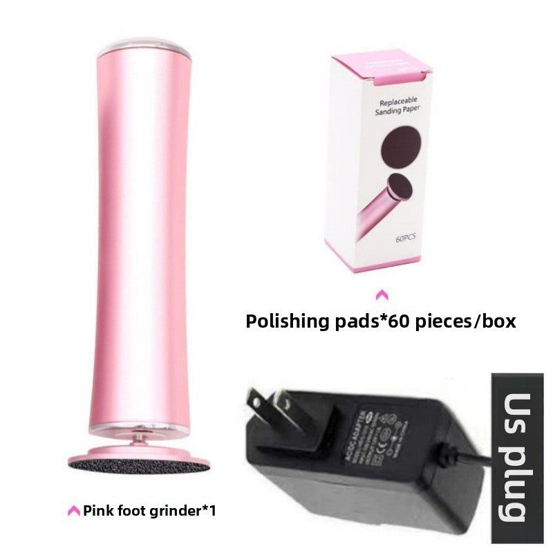 Nail polishing foot machine