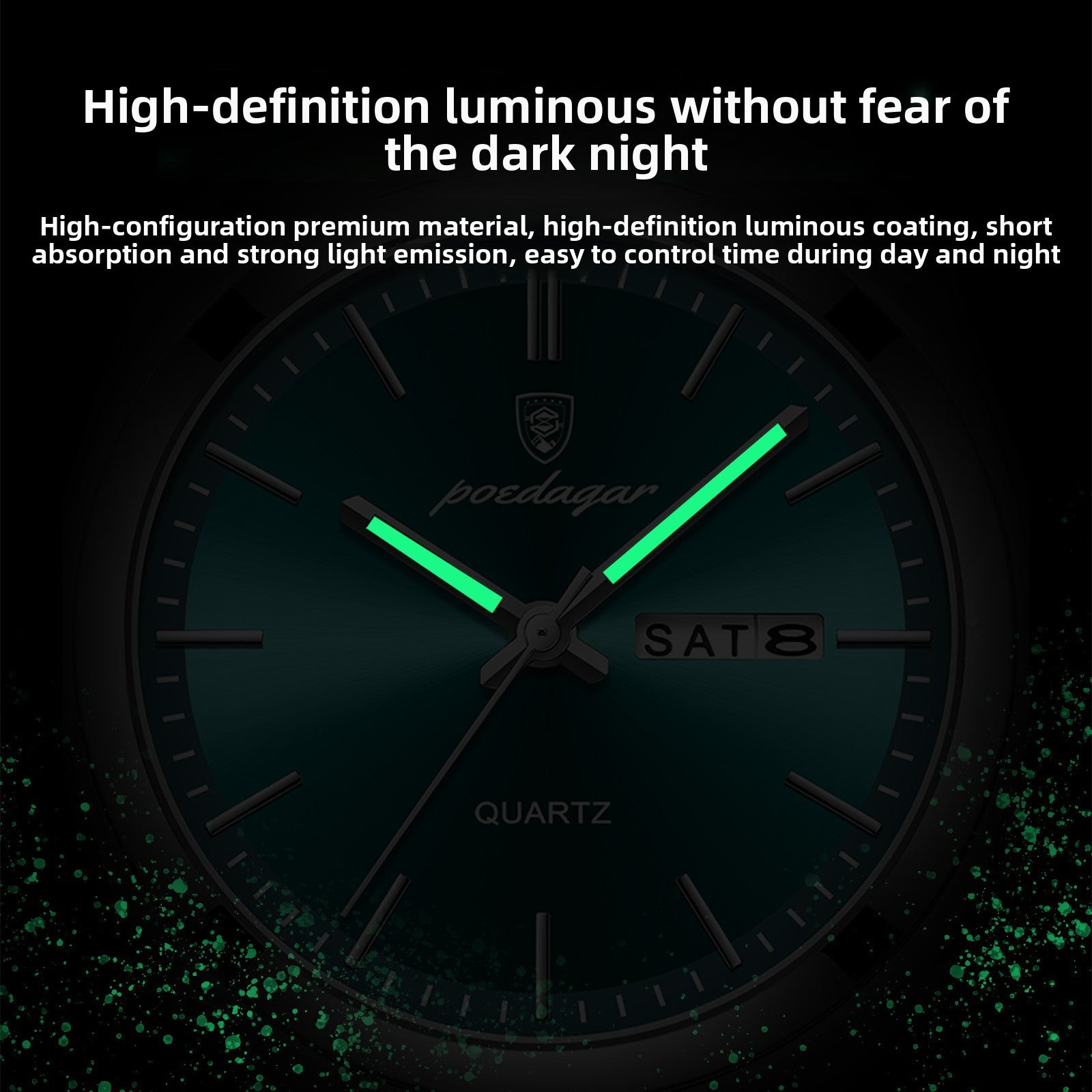 Ultra-Thin Men's Waterproof Luminous Quartz Watch
