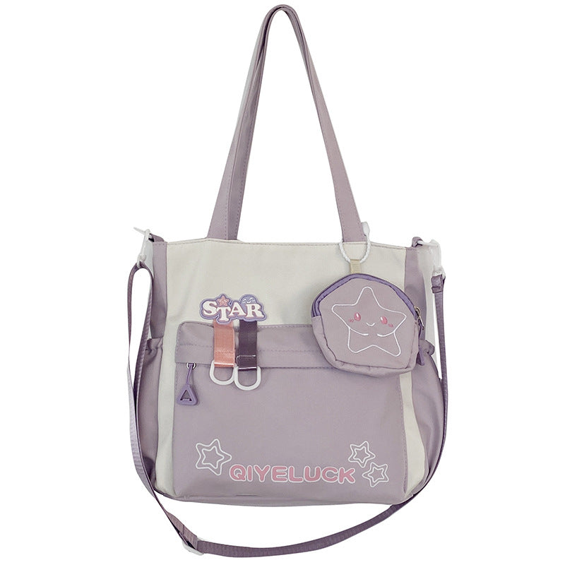 Crossbody bag, girl's handbag, large-capacity single-shoulder bag