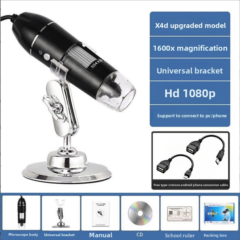 HD 1600X three-in-one microscope