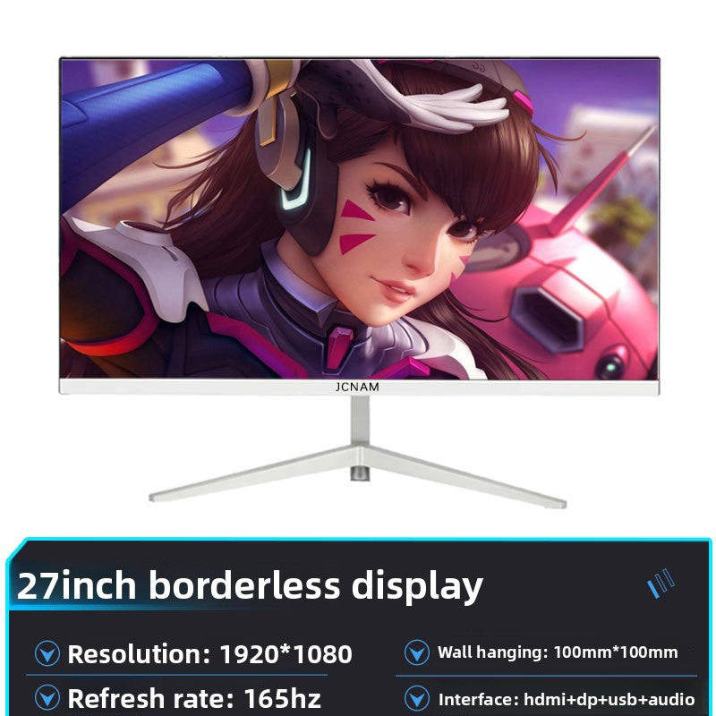 24 27-inch 2K 165Hz Frameless Computer Monitor