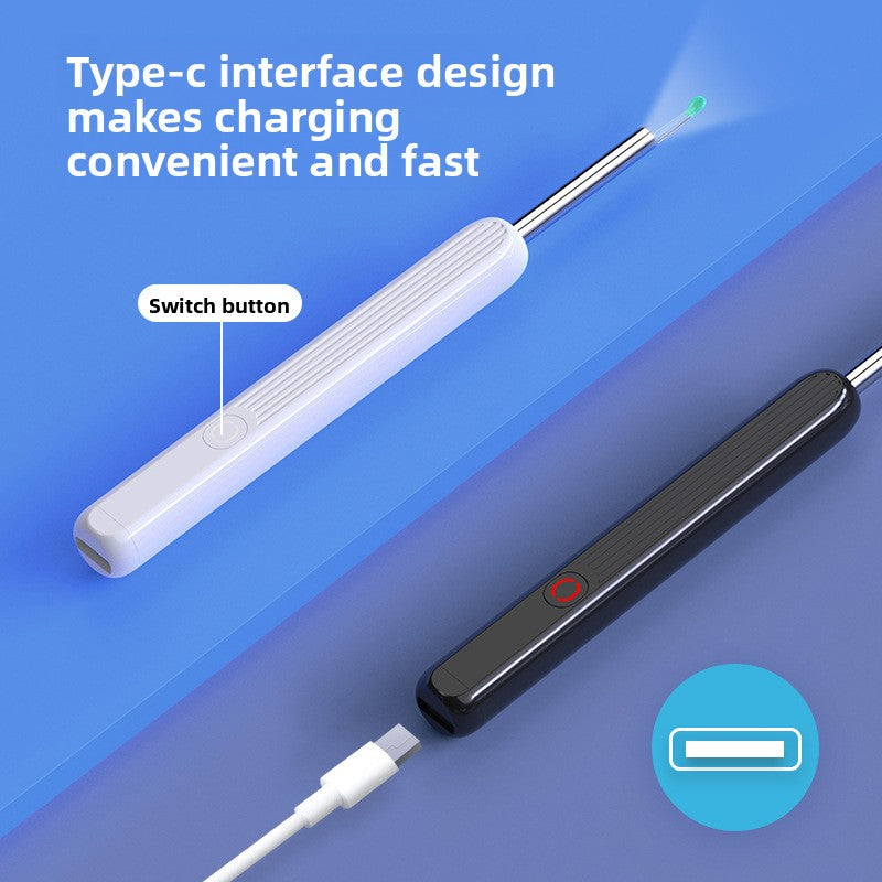 Wireless Visual Ear Cleaning Scoop with WIFI and Light