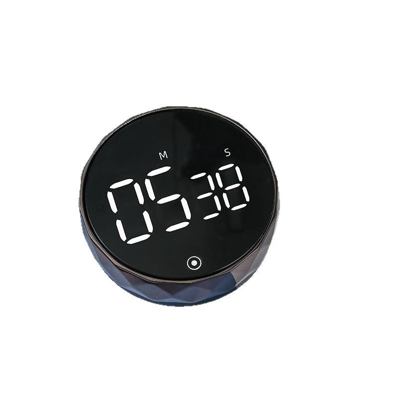 Timer Tire Timer Round Magnetic Rotating LCD Kitchen Timer Home Outdoor Baking Learning