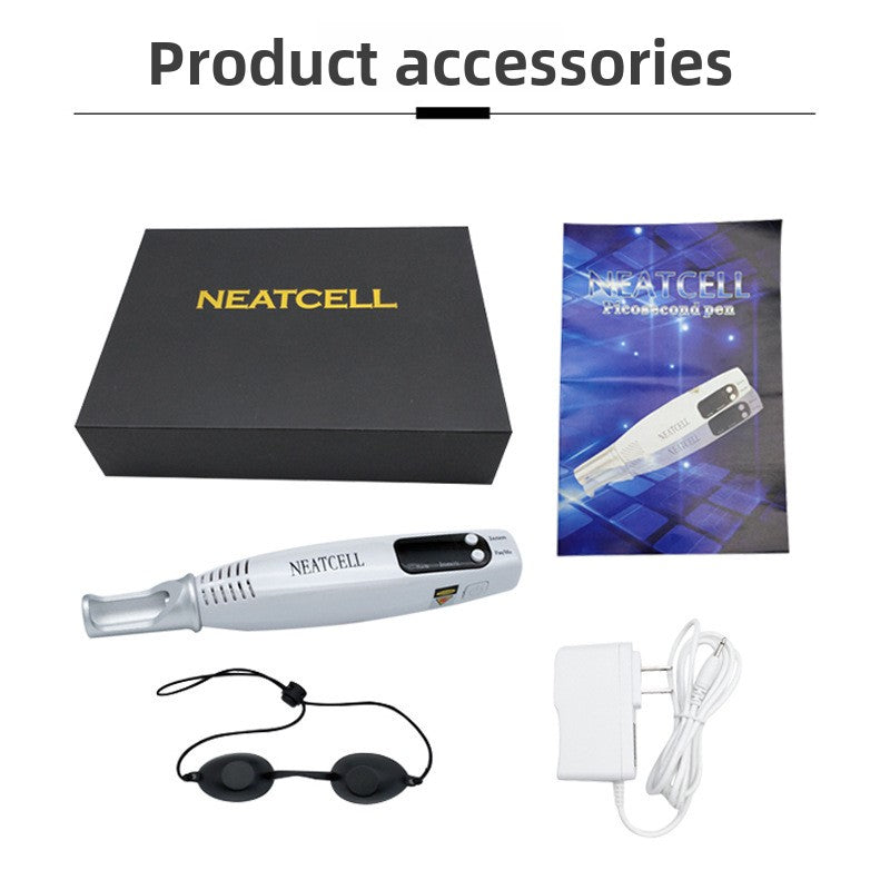Rechargeable Laser Spot Removal Pen with Red & Blue Light
