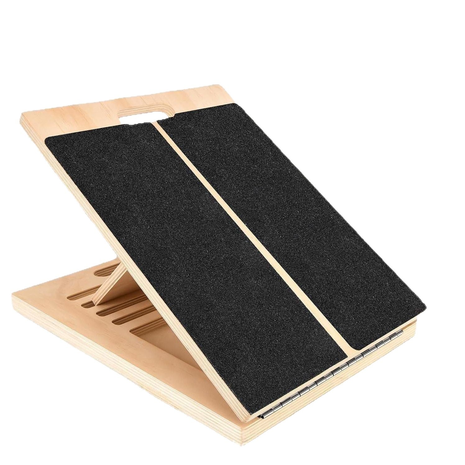 Foldable wooden tensioning bar