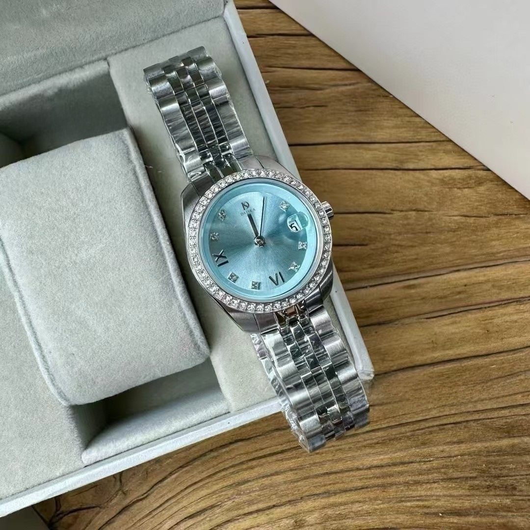 Crushed Ice Blue Watch