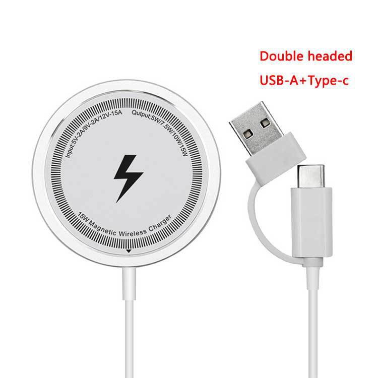 Wireless fast charging magnetic multi-port charger
