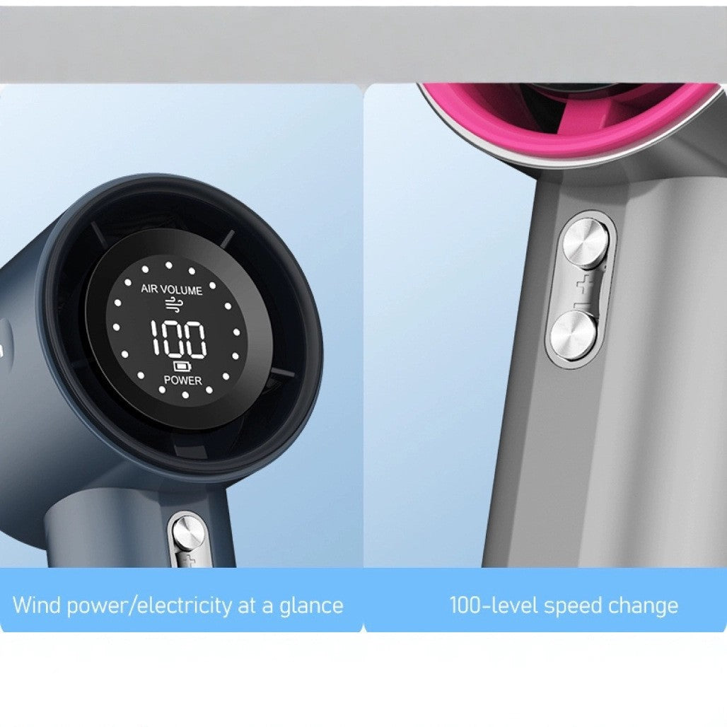 100-Speed USB Rechargeable Handheld Fan