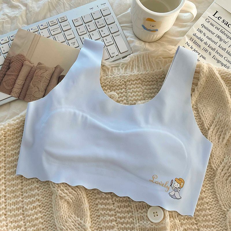 ice silk seamless girl vest