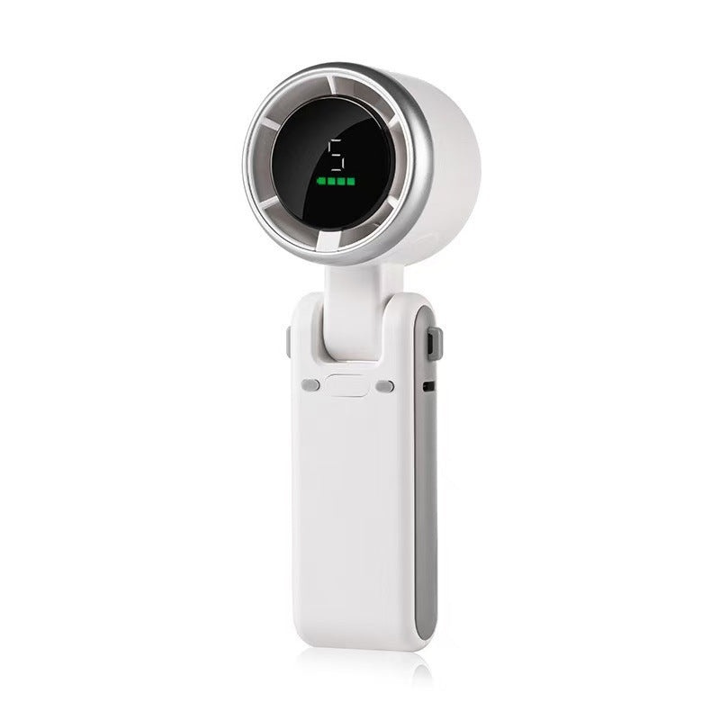 Digital display handheld mini high-speed small fan