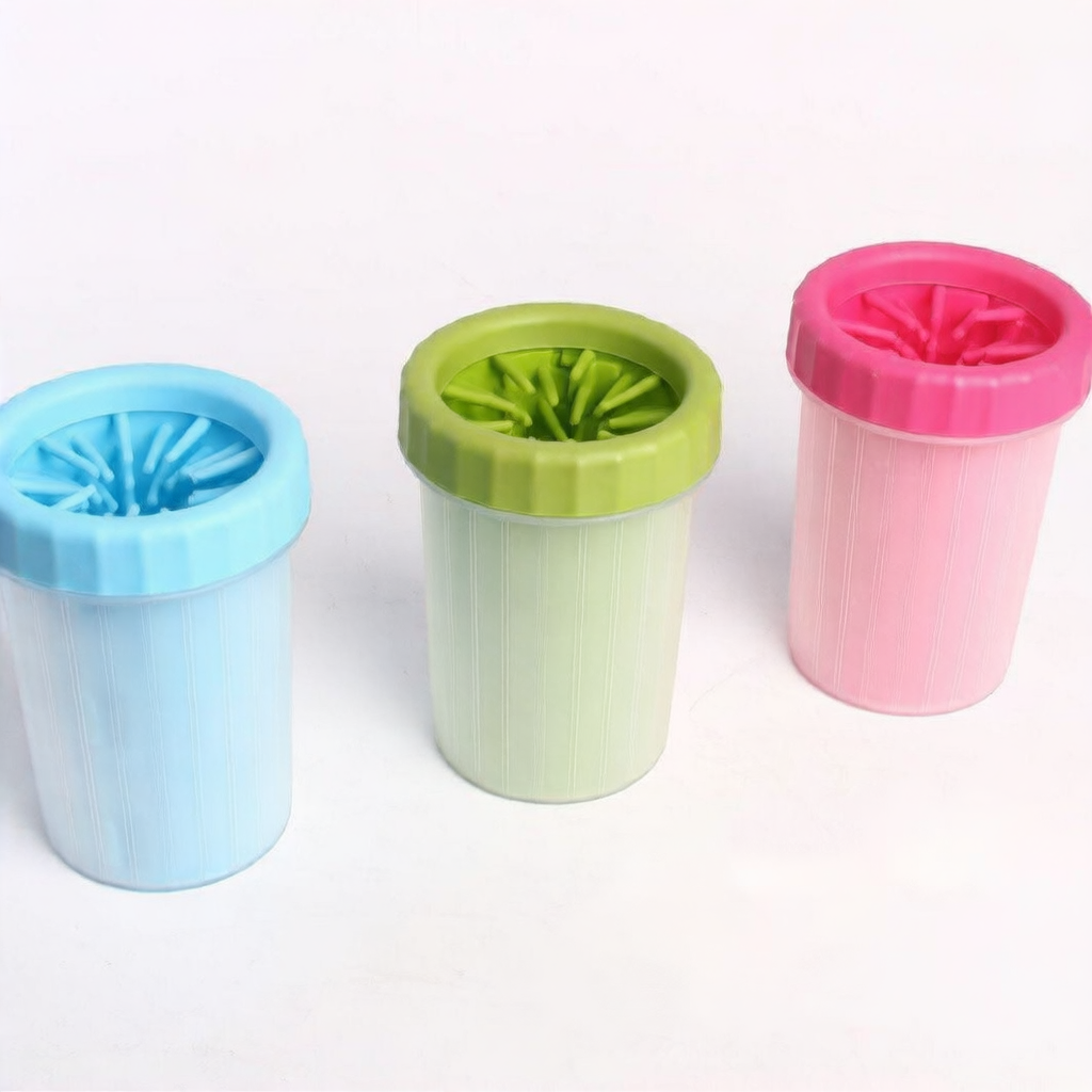 cat dog foot washing cup
