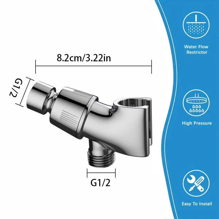 Drainless faucet bracket