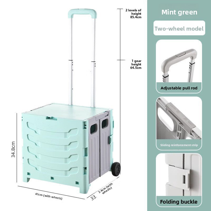 Foldable Portable Shopping Cart