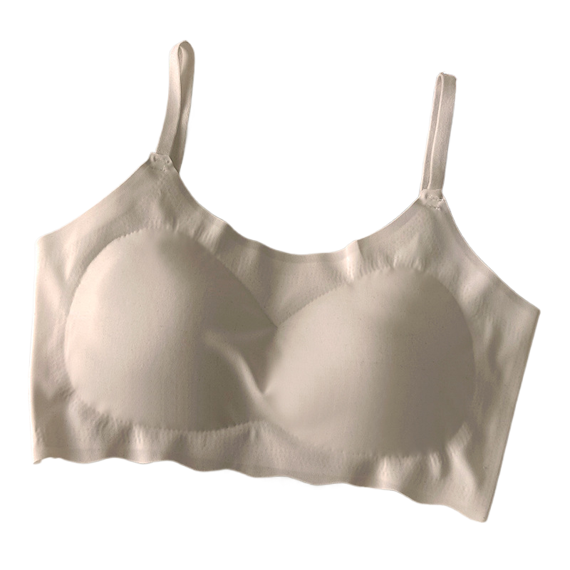 Seamless ice silk lingerie for teenage girls