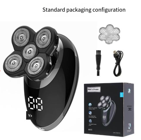 Electric shaver for men, rechargeable multi-functional razor