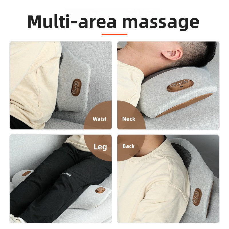 Massage back support cushion