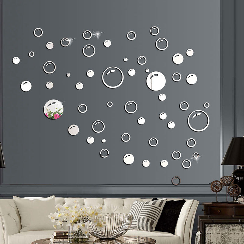 DIY Mirror Wall Stickers