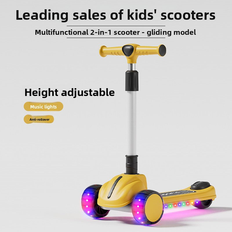 Children's three-in-one scooter