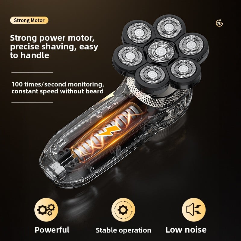 Multi-functional magnetic razor