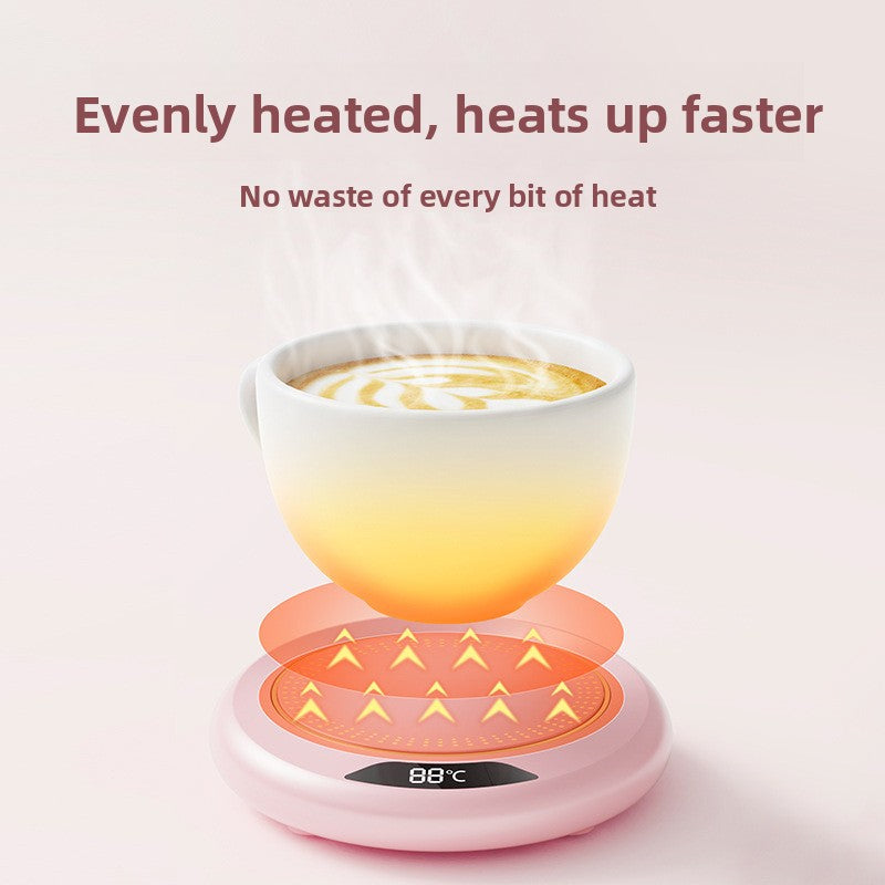 Intelligent constant temperature heating coaster