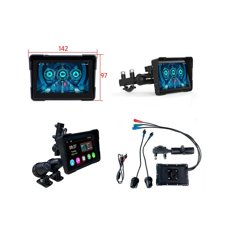 Motorcycle wireless navigation device