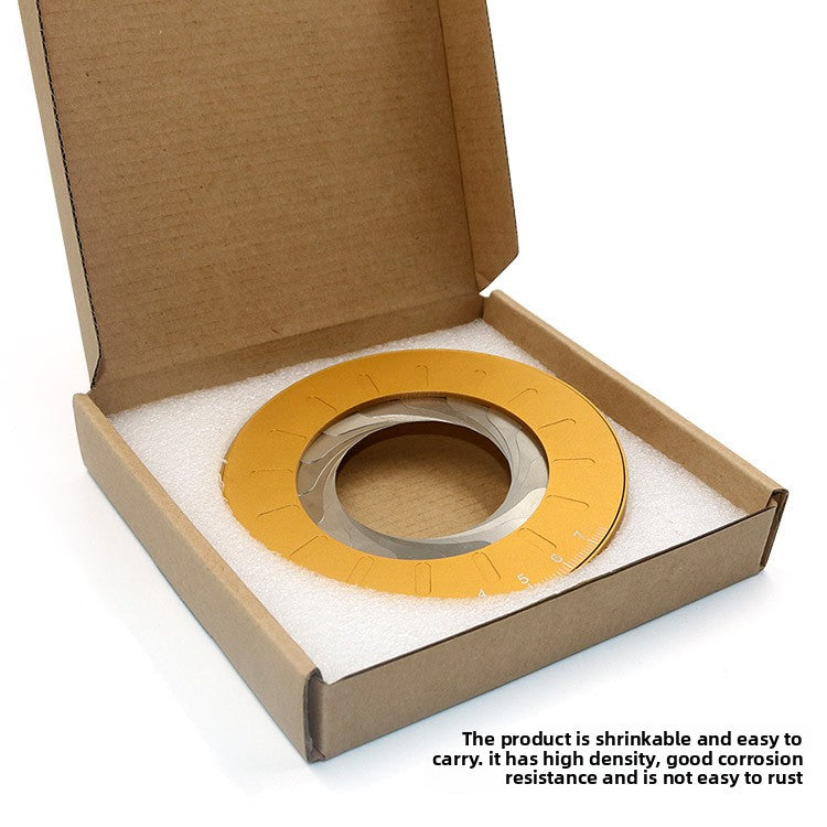 Adjustable Stainless Steel Rotatable Drawing Ruler