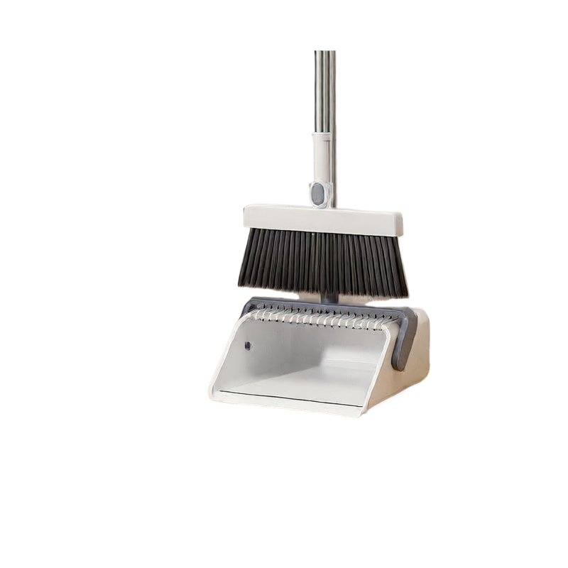Household foldable broom and dustpan